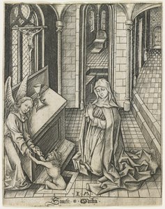 Den hellige Ottilia, ca. 1475-1480